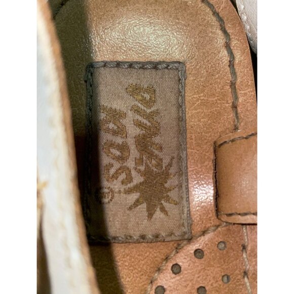 Vintage Dyna Kids Toddler Girls Sandals 6? Used White *Some Wear - Picture 10 of 16